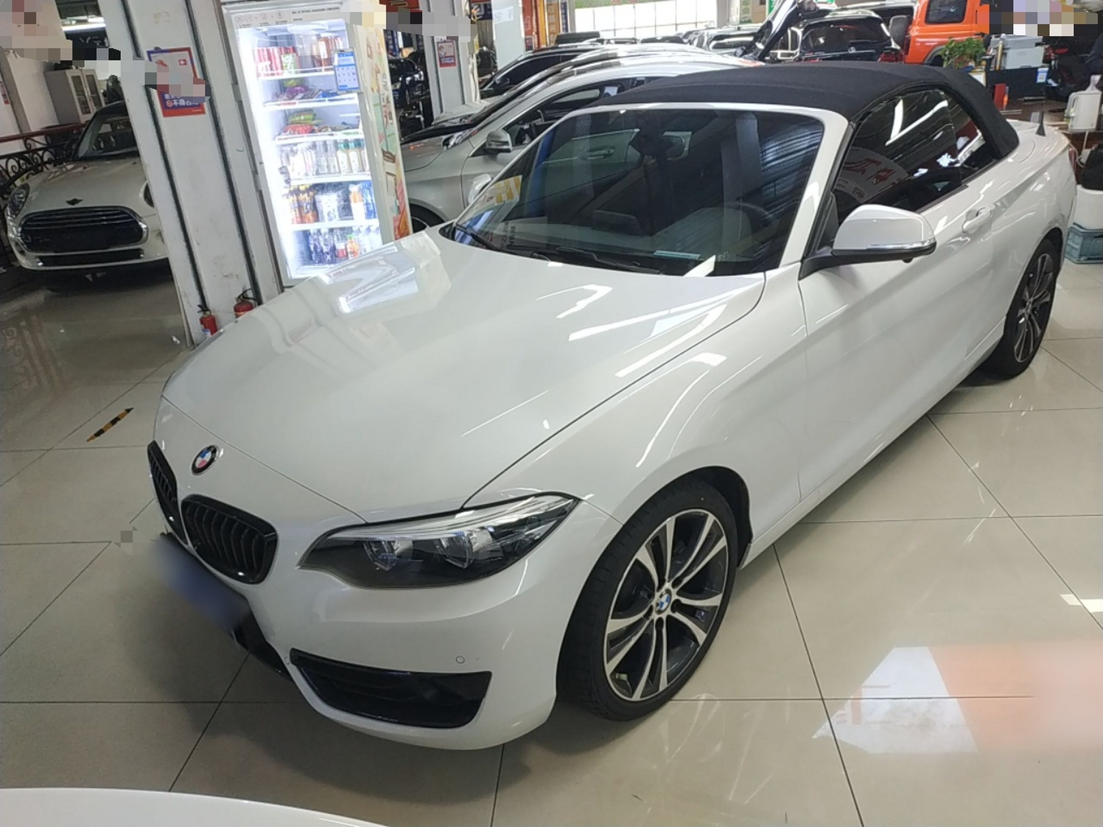 تحت مقدمة السيارة