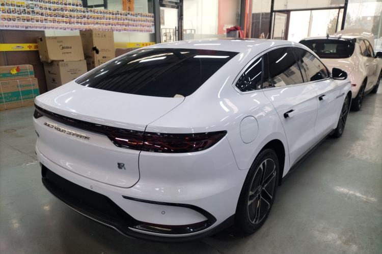 Used BYD Han 2023 EV Champion Edition 605KM Front-Drive Premium Model