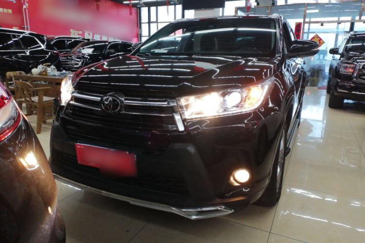 Used Toyota Highlander 2021 2.0T Four-Wheel Drive Prestige Version 7 Seats
