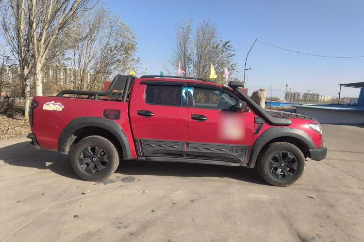 Used Great Wall Poer 2020 2.0T Off-Road Edition Automatic Gasoline 4x4 High-End Version Towable Model GW4C20B
