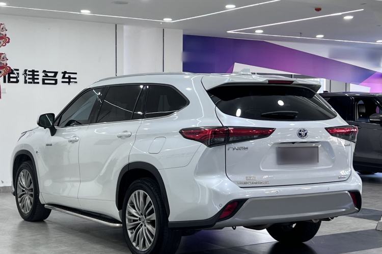 Used Toyota Highlander 2022 Dual-Engine 2.5L Four-Wheel Drive Prestige Version 7 Seats