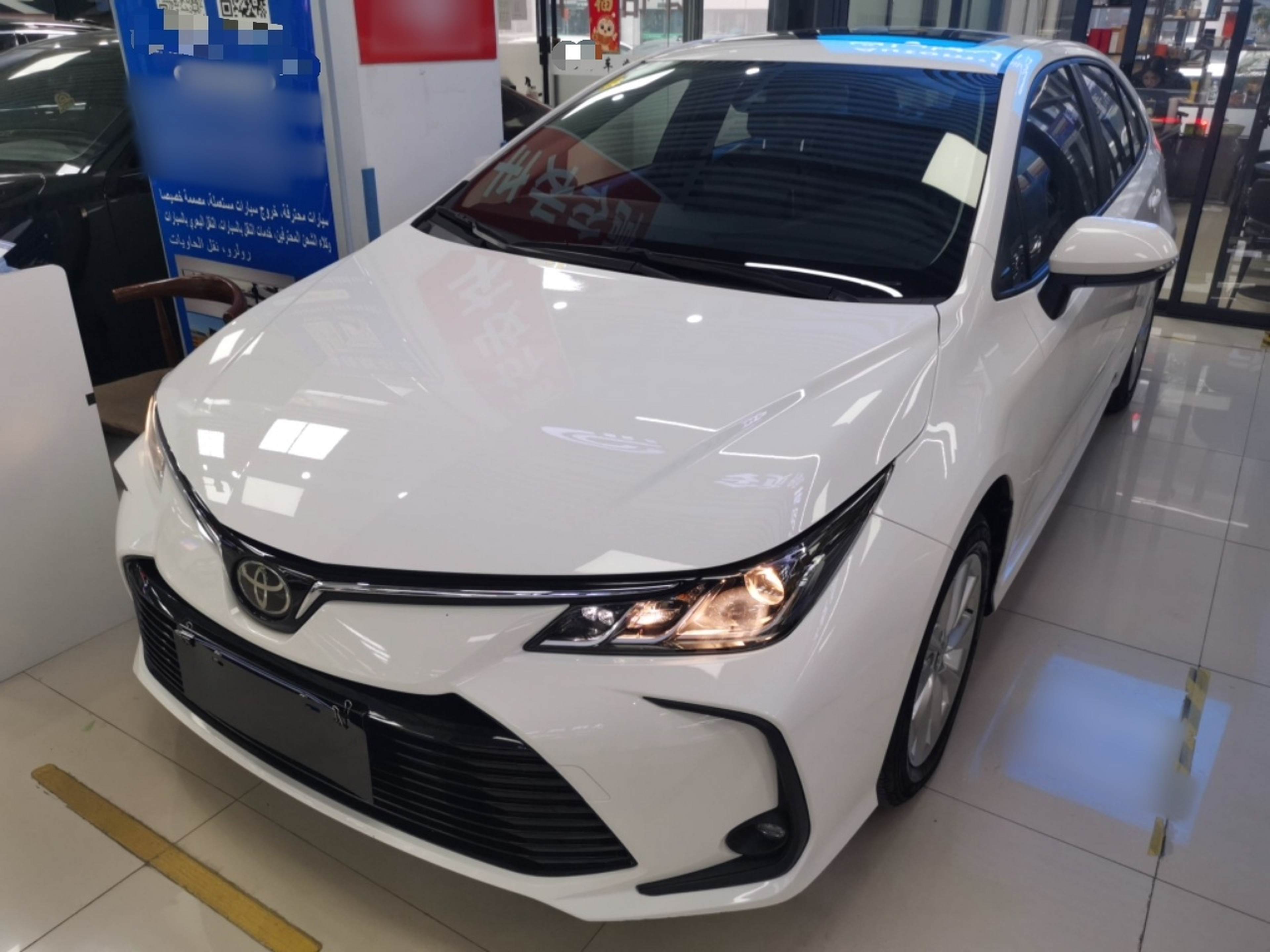 تحت مقدمة السيارة