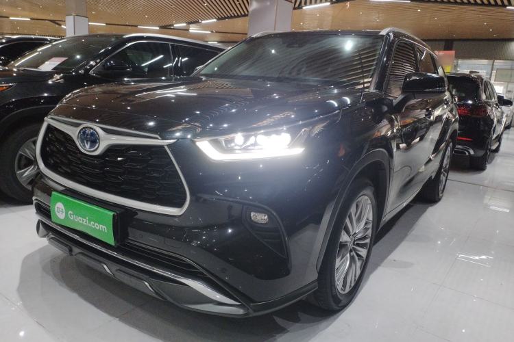 Used Toyota Highlander 2022 Dual-Engine 2.5L Four-Wheel Drive Prestige Version 7 Seats