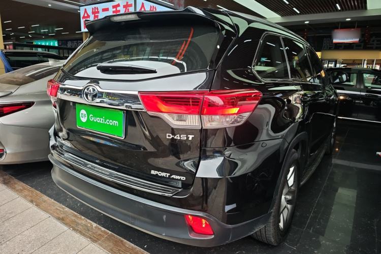Used Toyota Highlander 2018 2.0T Four-Wheel Drive Luxury Version 7 Seats China VI Standard

