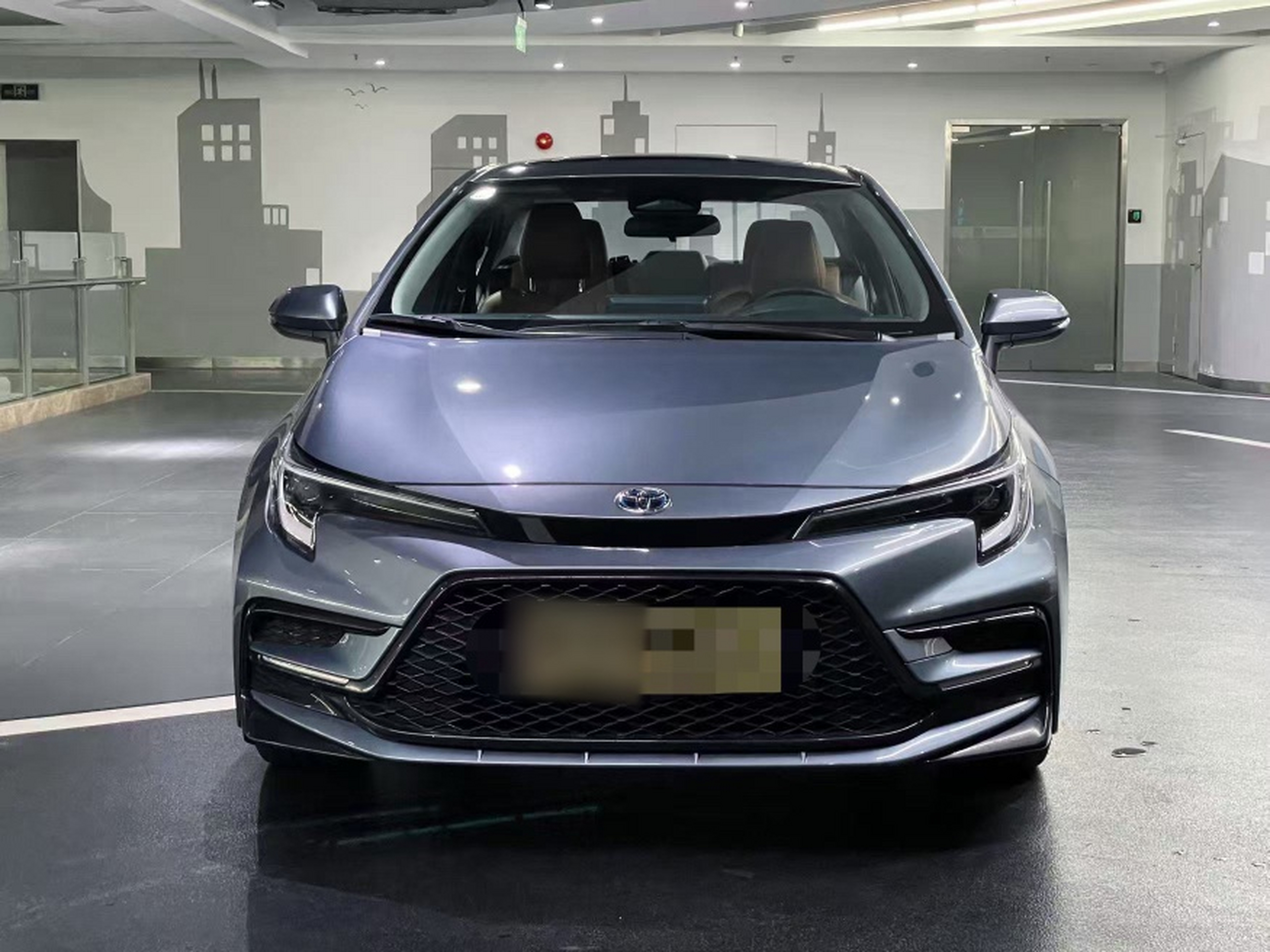 تحت مقدمة السيارة