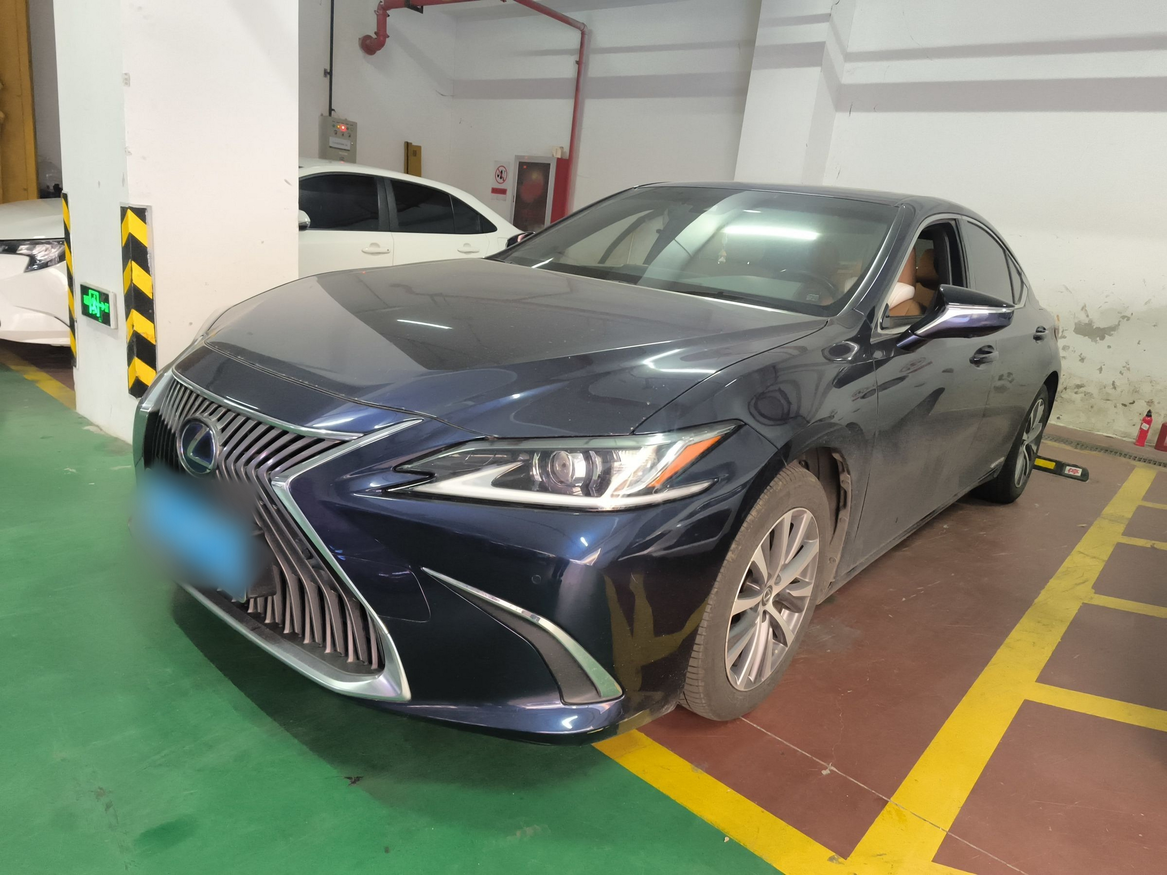 تحت مقدمة السيارة