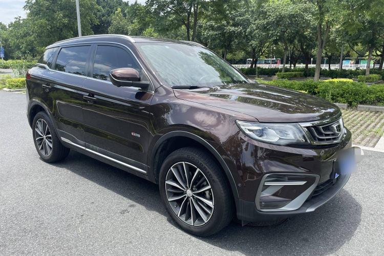 Used Geely Auto Emgrand X7 Sport 2018 1.8TD Automatic Two-Wheel Drive ZhiZun Model with 4G Connectivity