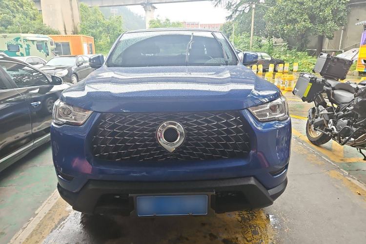 Used Great Wall Poer 2021 2.0T Commercial Version Automatic Diesel 4x4 Elite Long-Box GW4D20M
