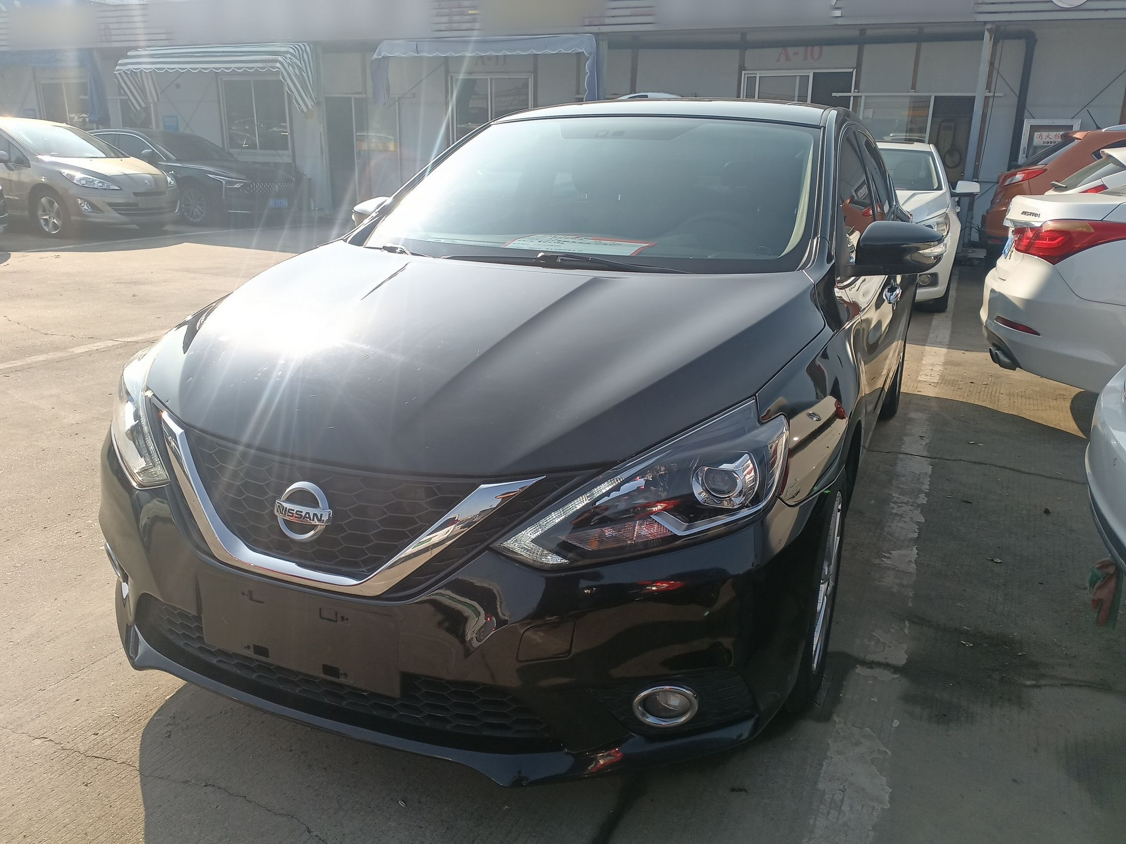 تحت مقدمة السيارة