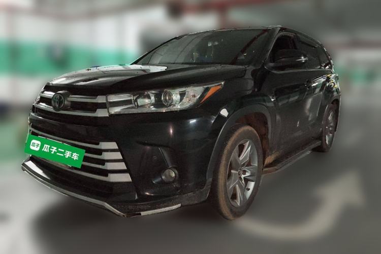Used Toyota Highlander 2018 2.0T Two-Wheel-Drive Luxury Edition 7 Seats Emission Standard China V
