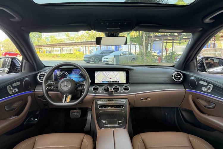 Used Mercedes-Benz E-Class New Energy 2023 E 350 e L Plug-in Hybrid Sports Sedan