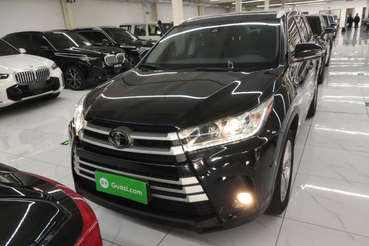 Used Toyota Highlander 2018 2.0T Two-Wheel Drive Luxury Edition 7 Seats China VI Standard