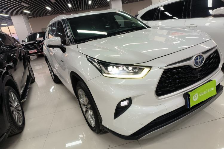 Used Toyota Highlander 2022 Dual-Engine 2.5L Four-Wheel Drive Prestige Version 7 Seats
