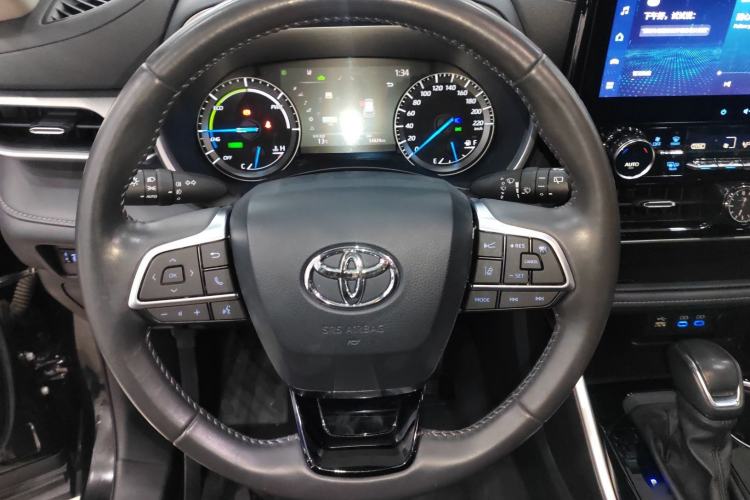 Used Toyota Highlander 2022 Dual-Engine 2.5L Four-Wheel Drive Prestige Version 7 Seats