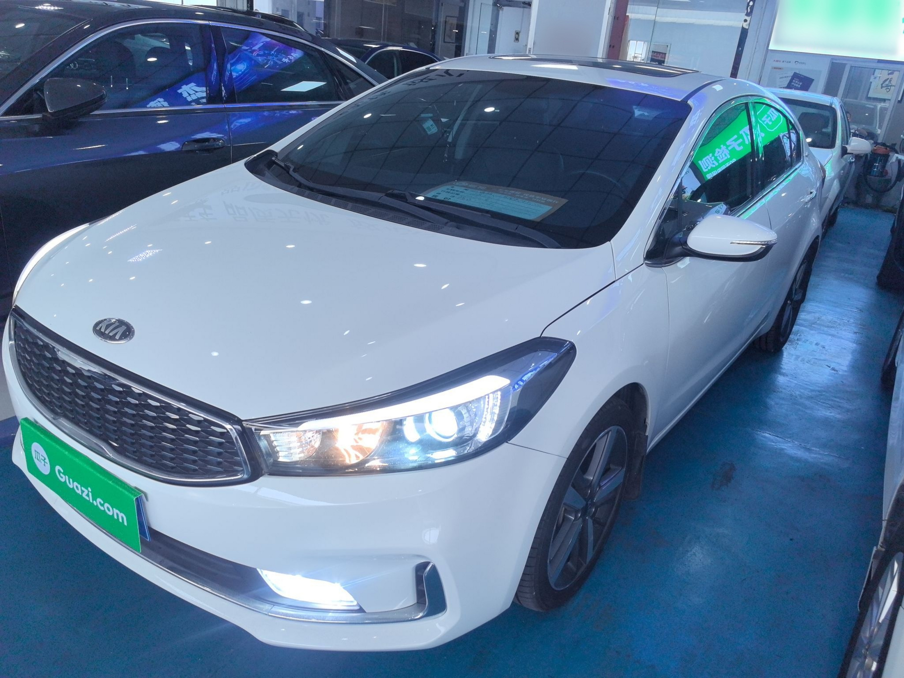 تحت مقدمة السيارة