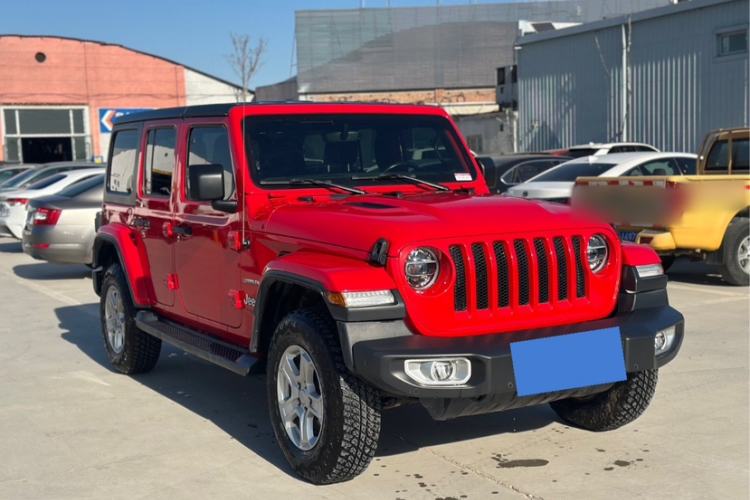Used  Wrangler 2019 2.0T Sahara Four-Door Version China VI Emission Standard