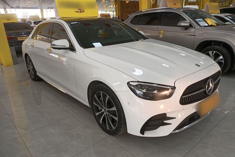 Used Mercedes-Benz E-Class New Energy 2021 E 350 e L Plug-in Hybrid Sports Sedan
