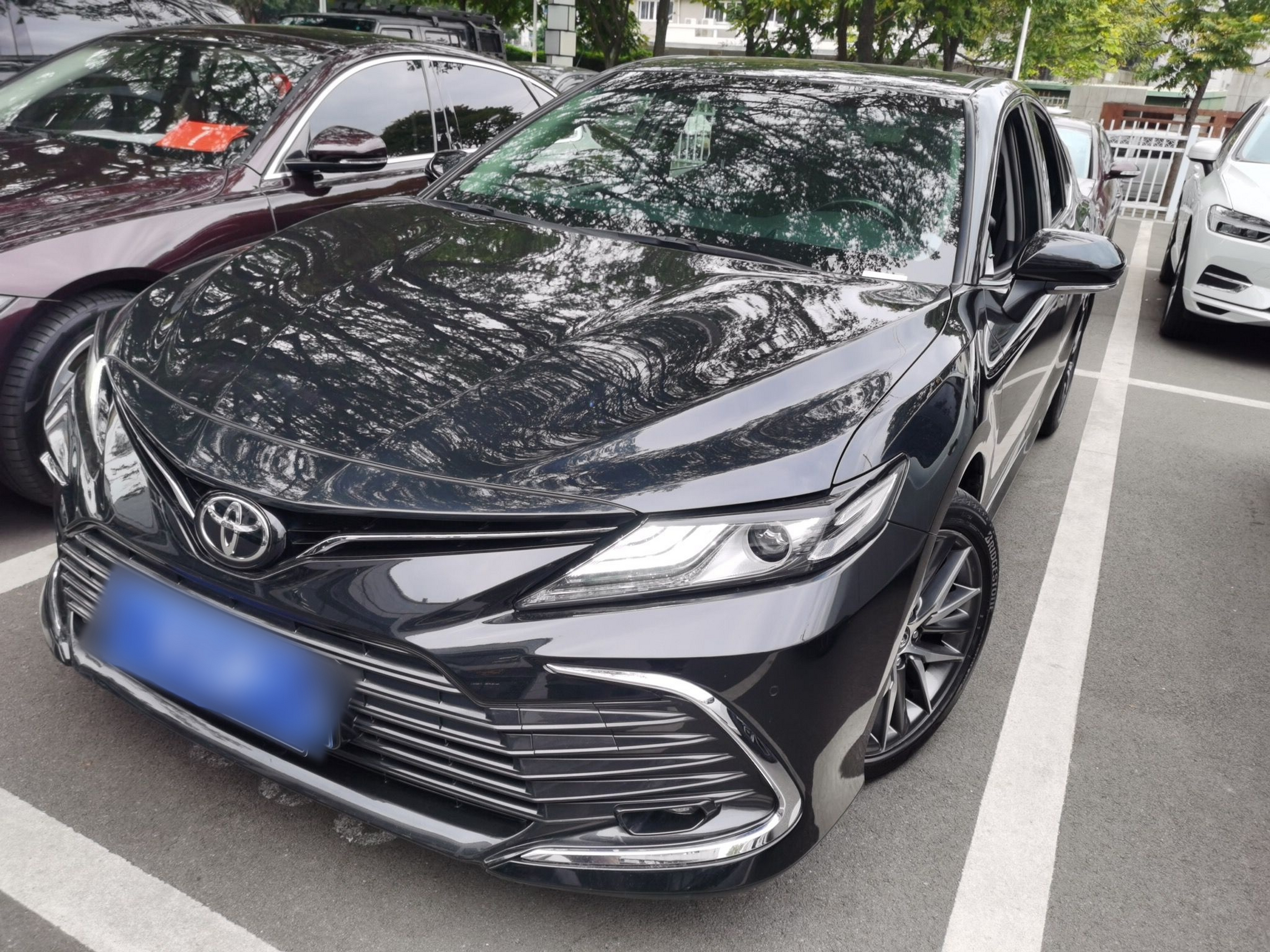 تحت مقدمة السيارة