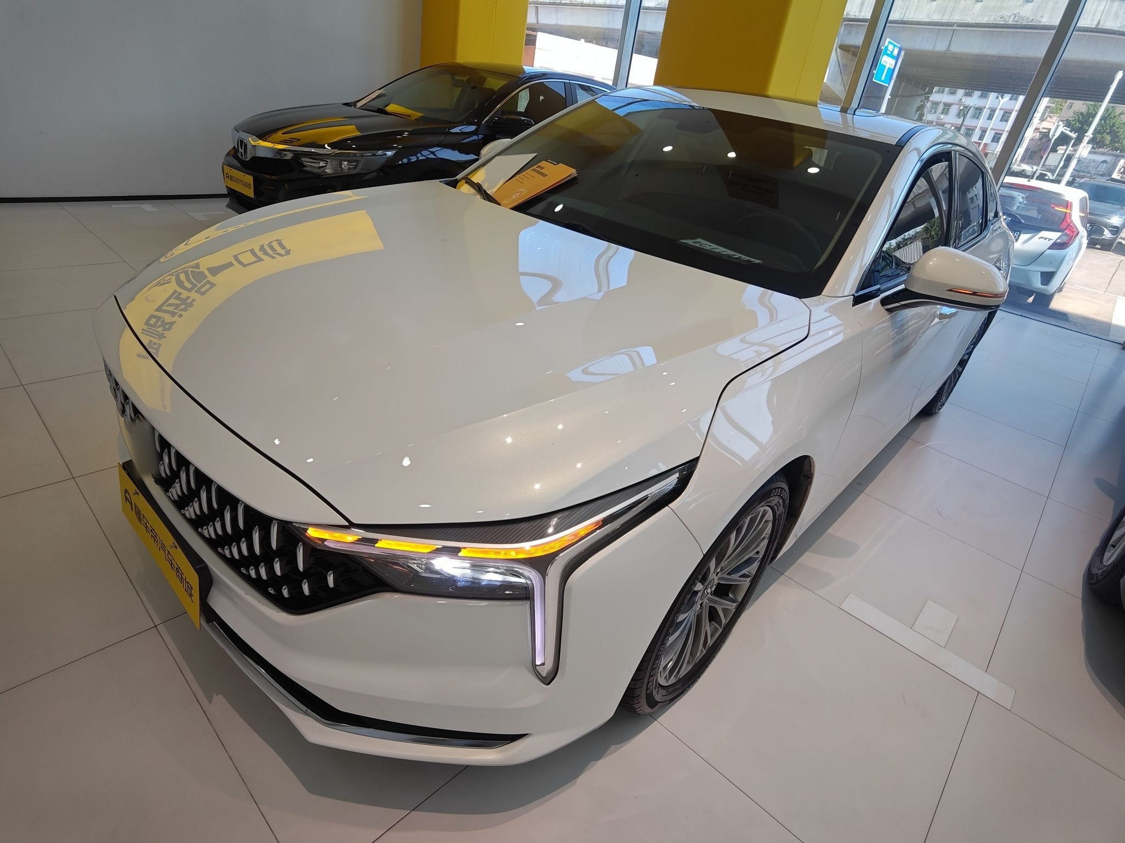 تحت مقدمة السيارة