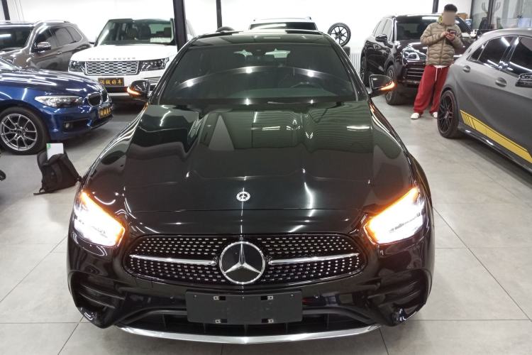 Used Mercedes-Benz E-Class New Energy 2022 Second Facelift E 350 e L Plug-in Hybrid Sports Sedan