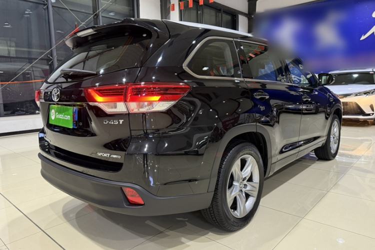 Used Toyota Highlander 2018 2.0T Four-Wheel Drive Prestige Version 7 Seats China VI Standard
