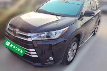 Used Toyota Highlander 2018 2.0T Four-Wheel Drive Luxury Version 7 Seats China VI Standard