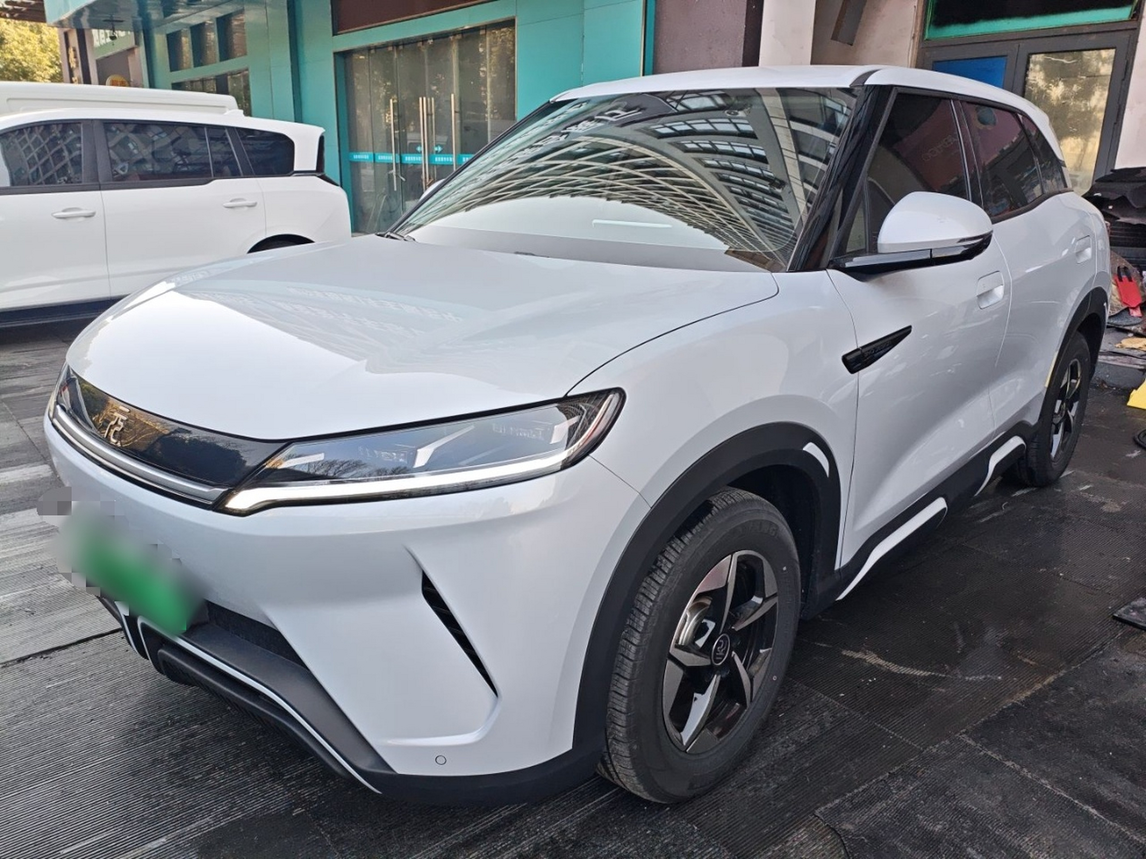 تحت مقدمة السيارة