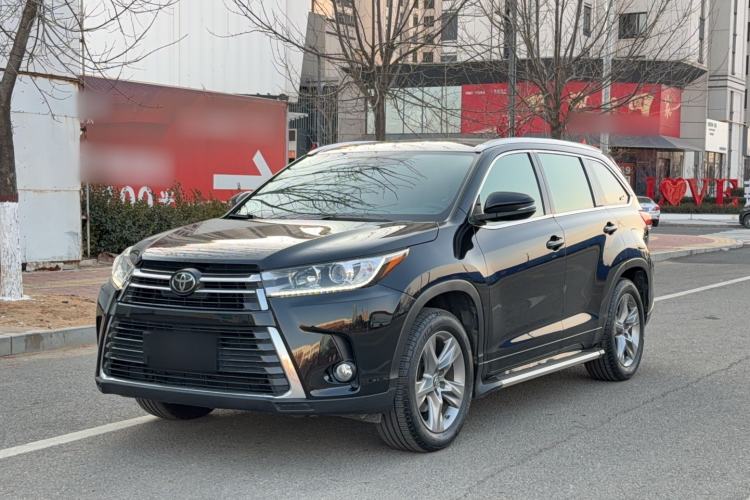 Used Toyota Highlander 2018 2.0T Two-Wheel Drive Prestige Version 7 Seats China V Emission Standard
