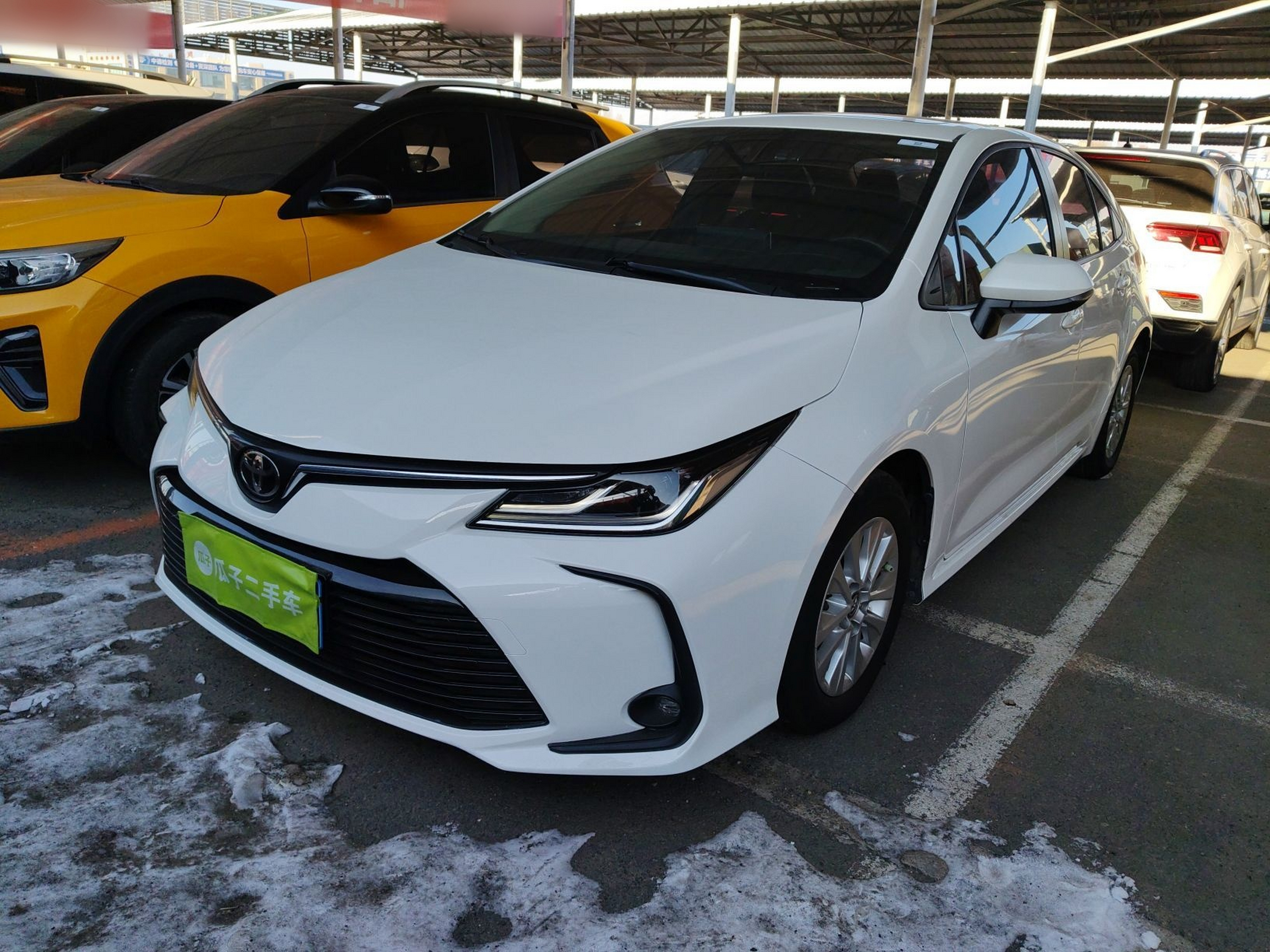 تحت مقدمة السيارة