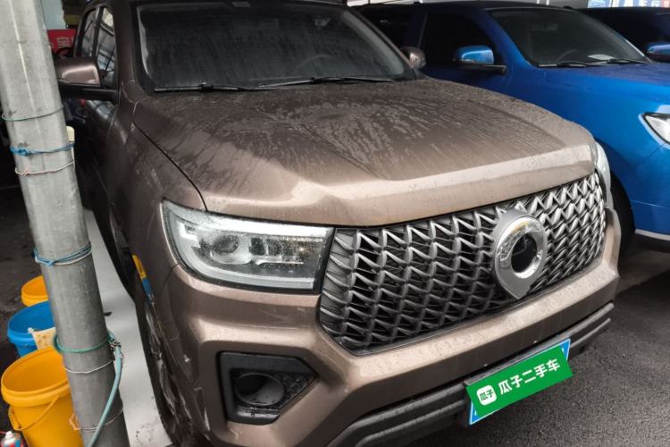 Used Great Wall Poer 2023 2.0T Commercial Version Automatic Diesel 4x4 Elite Long-Box GW4D20M
