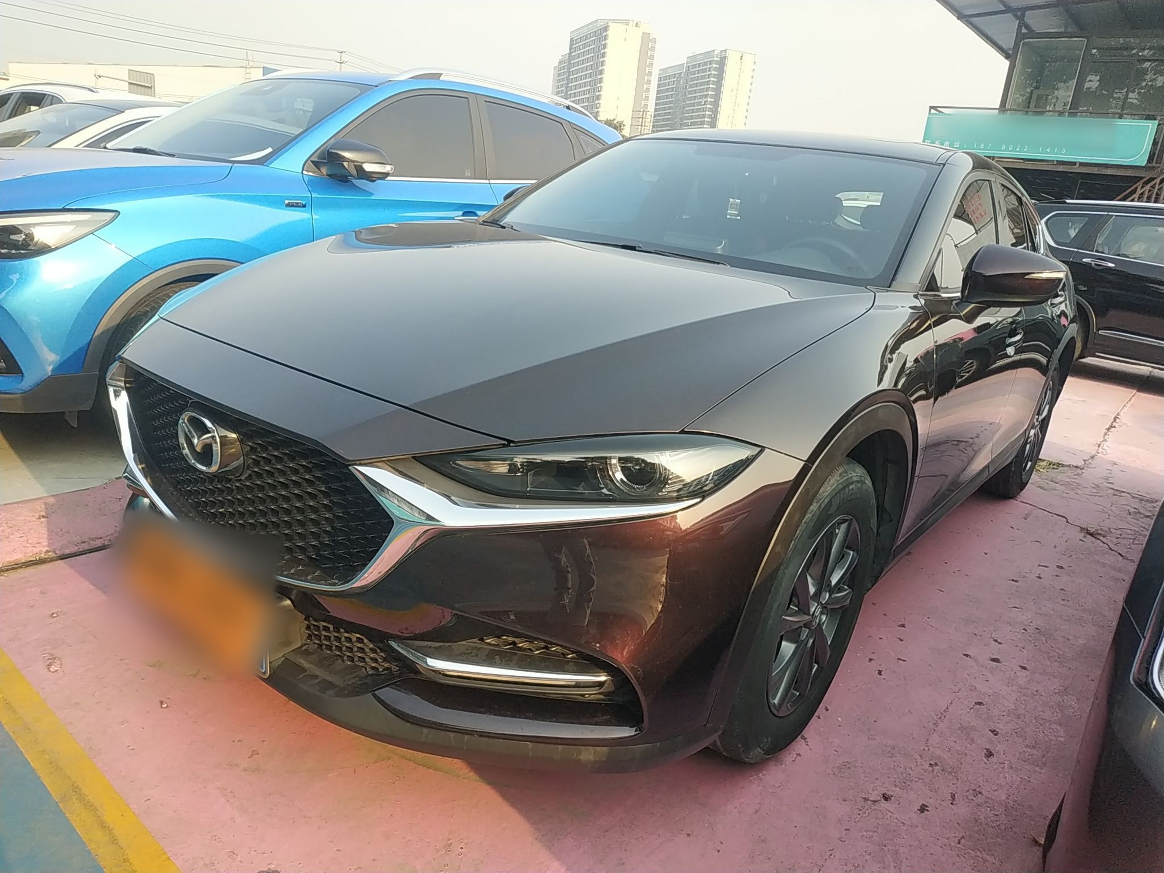 تحت مقدمة السيارة