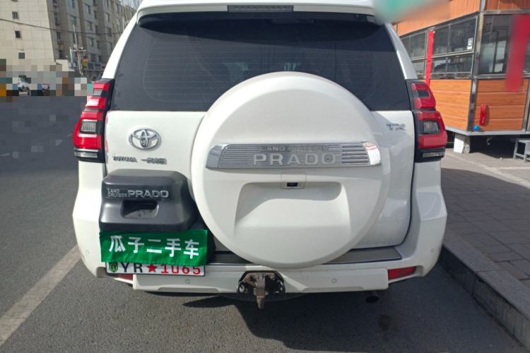 Used Toyota Prado 2018 3.5L Automatic TX-L with Rear-Mounted Spare Tire