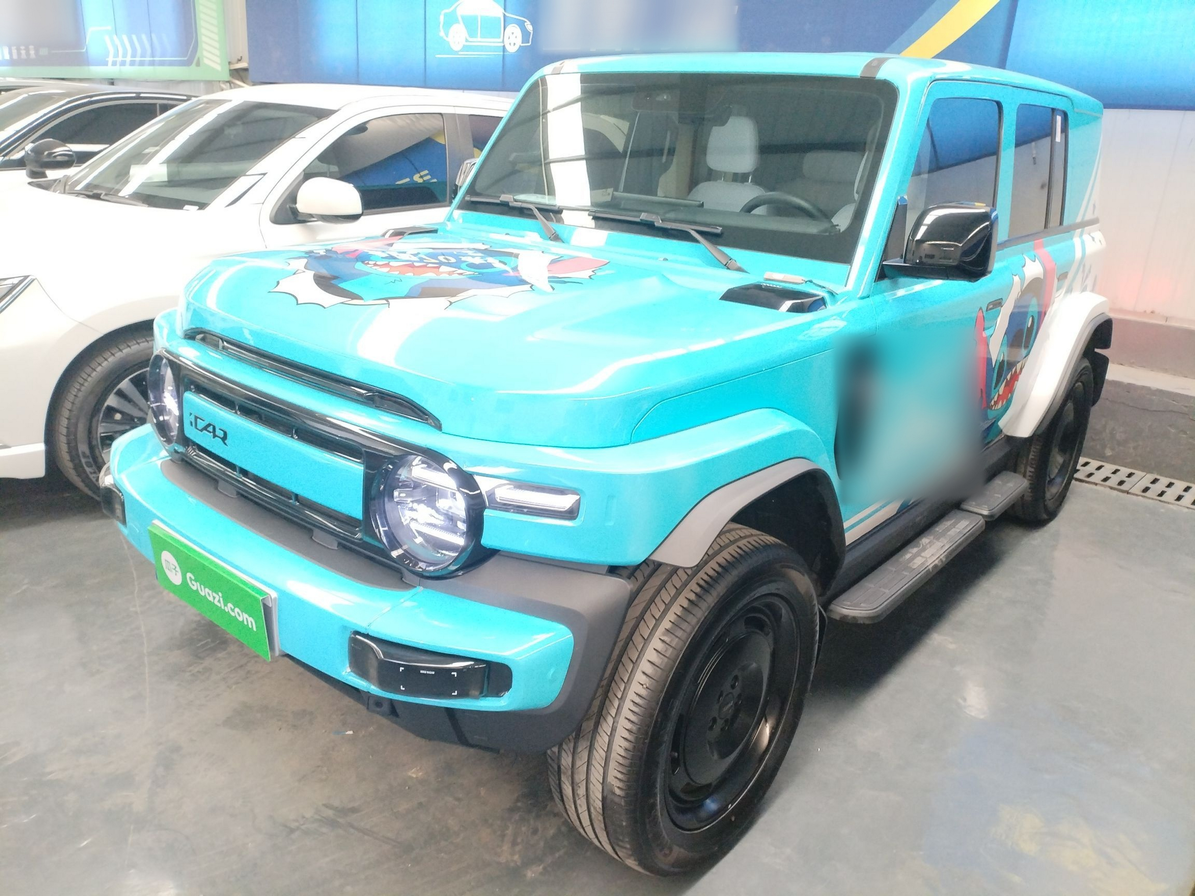 تحت مقدمة السيارة