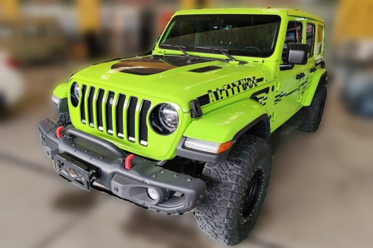 Used Jeep Wrangler 2022 2.0T High-Altitude Alaska Aurora Green Special Edition