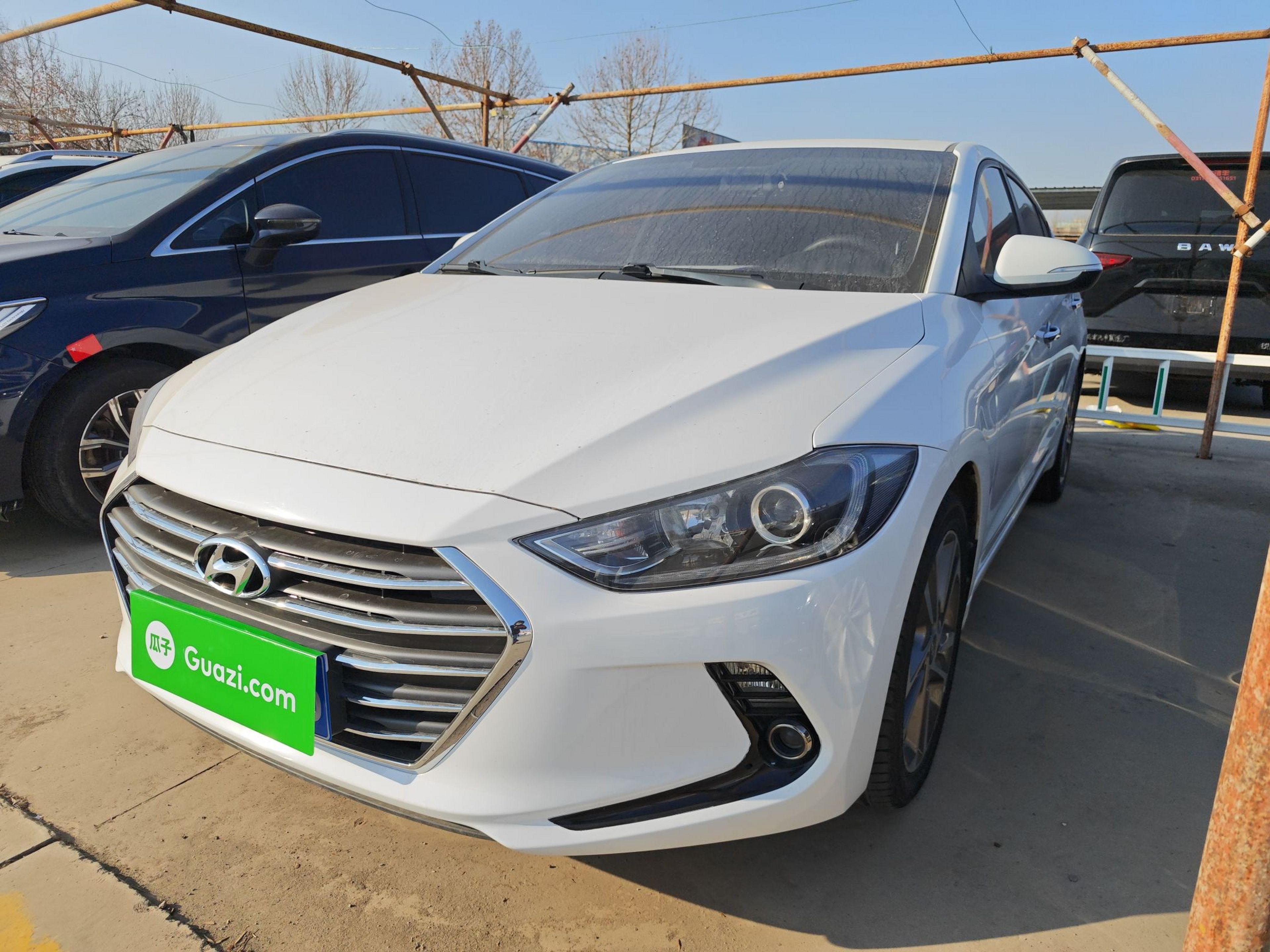 تحت مقدمة السيارة