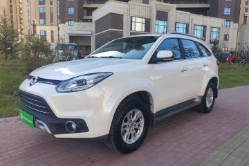 Used JMC Yusheng S350 2017 2.0T Automatic 2WD Diesel Luxury Version with Sunroof 5 Seats