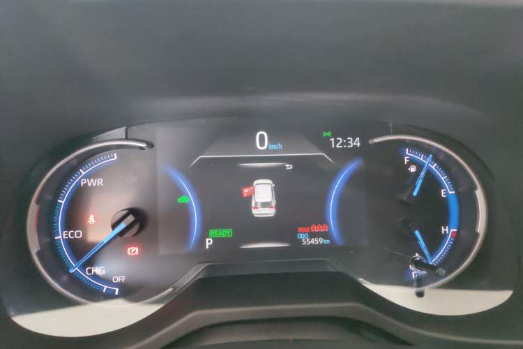 Used Toyota RAV4 2022 Dual-Engine 2.5L E-CVT Two-Wheel Drive Elite Edition
