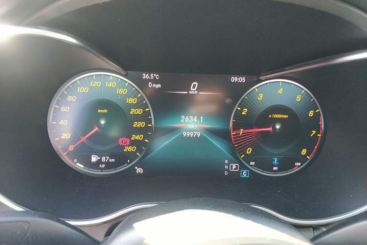 Used Mercedes-Benz C-Class 2021 C 200 L Fashion Edition Sport Version