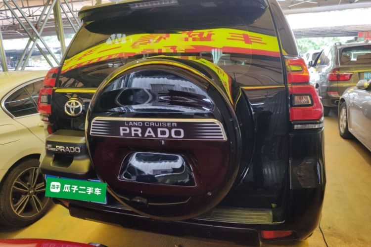 Used Toyota Prado 2018 3.5L Automatic TX-L with Rear-Mounted Spare Tire
