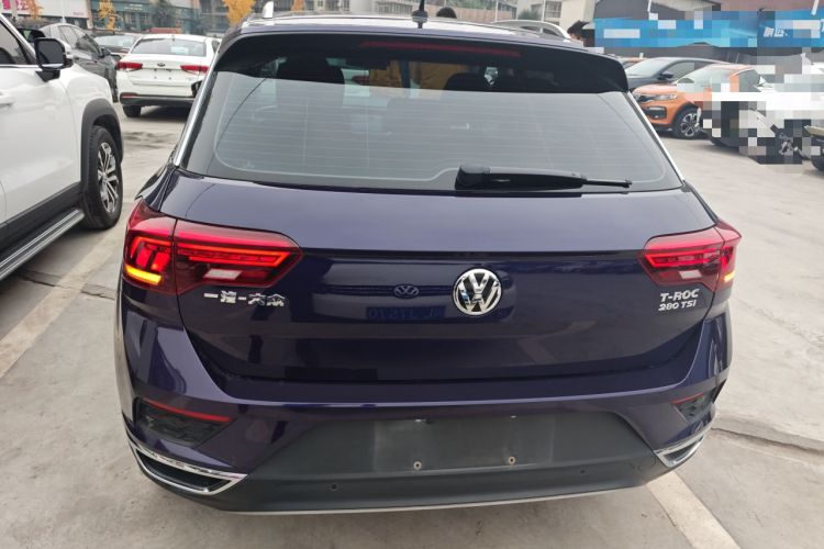 Used Volkswagen T-ROC 2018 280TSI DSG Two-Wheel Drive Advanced Version China V Emission Standard