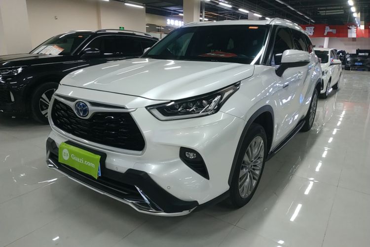 Used Toyota Highlander 2022 Dual-Engine 2.5L Four-Wheel Drive Prestige Version 7 Seats