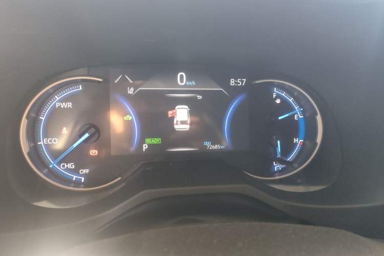 Used Toyota RAV4 2021 Dual-Engine 2.5L E-CVT Four-Wheel Drive Elite PLUS Edition
