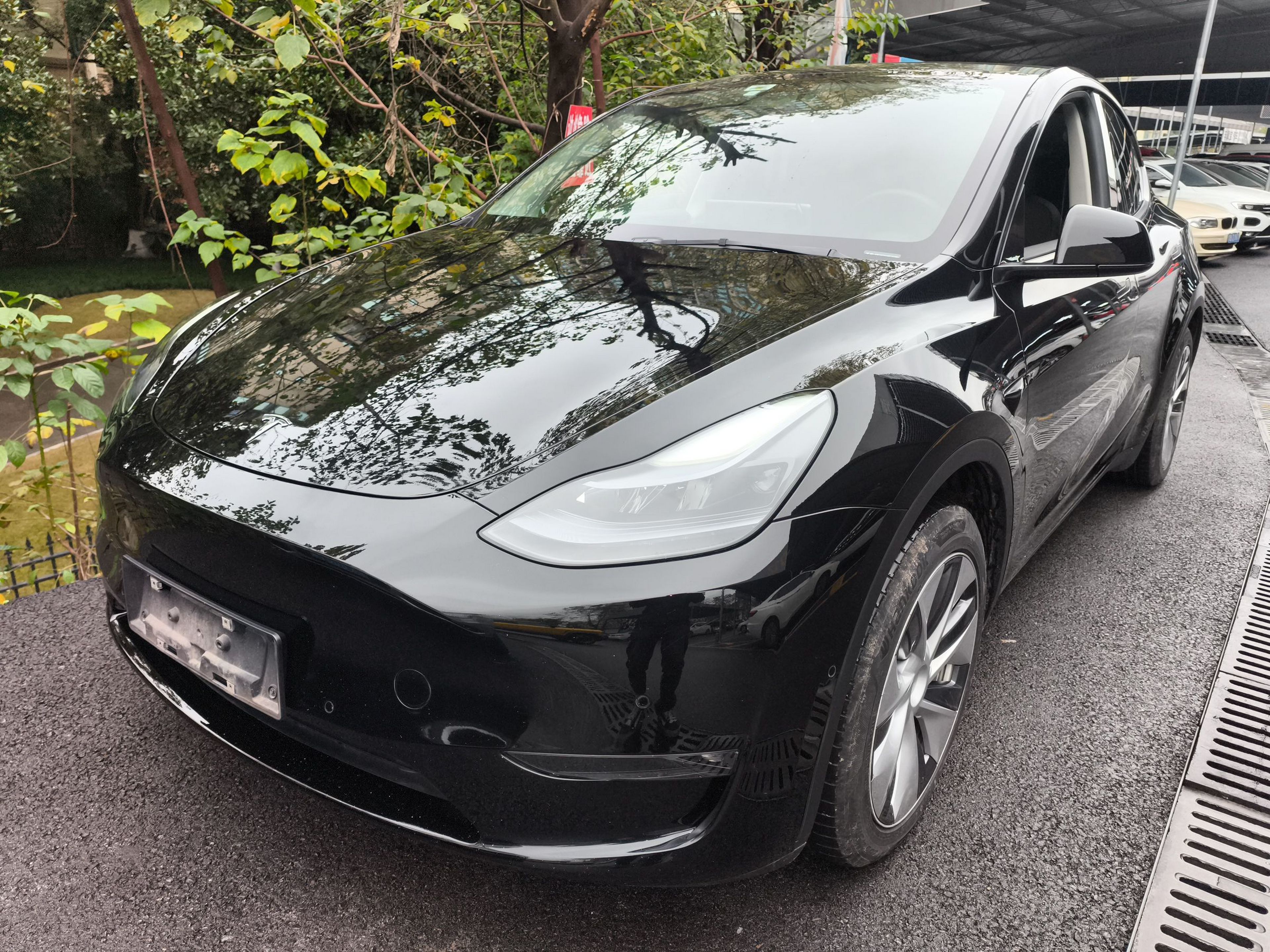 تحت مقدمة السيارة