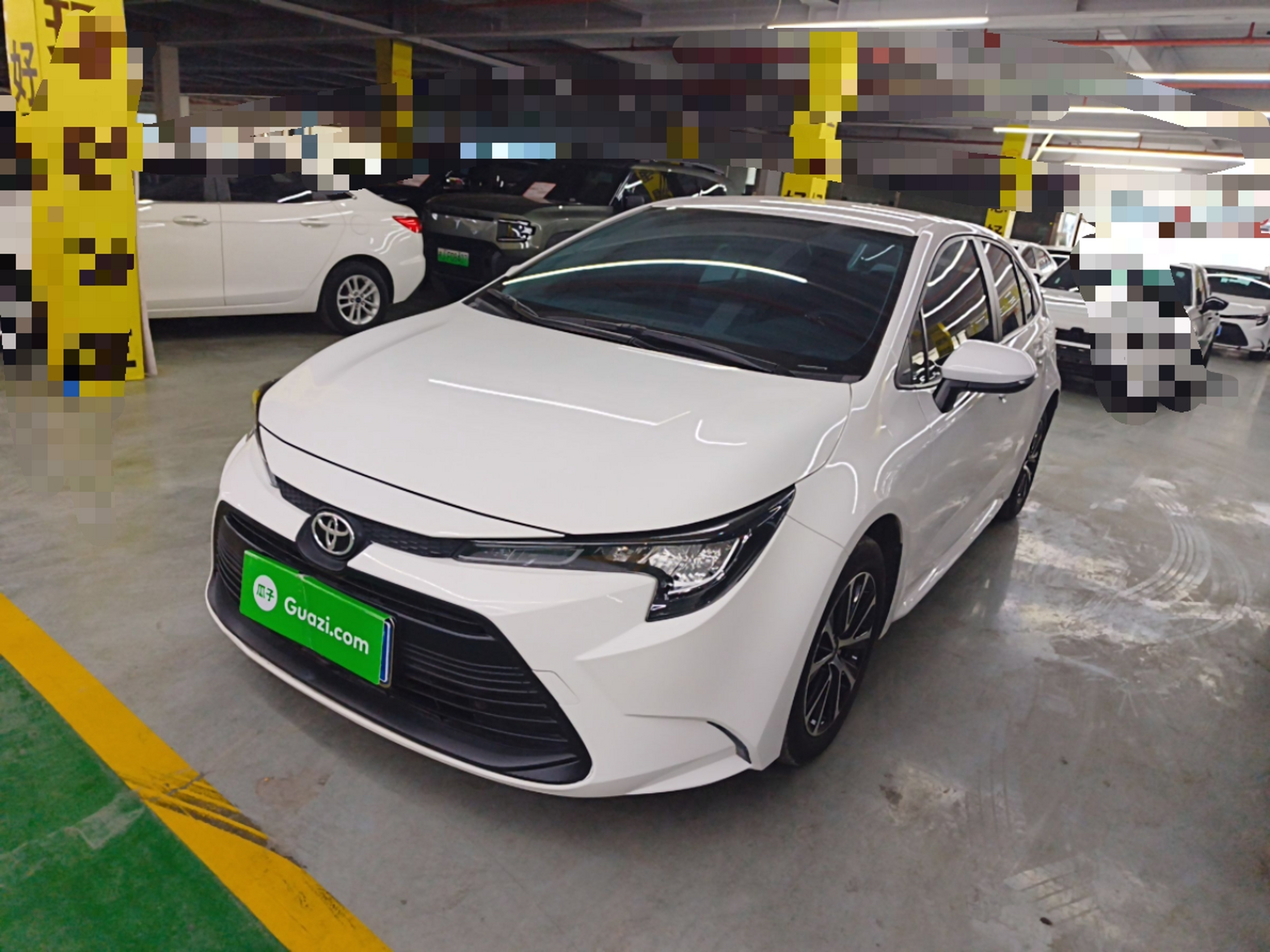 تحت مقدمة السيارة