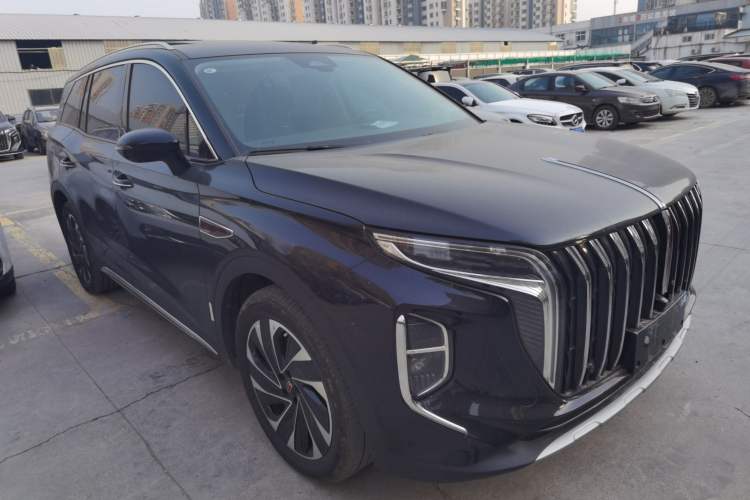 Used Hongqi HS7 PHEV 2024 2.0T PHEV Four-Wheel Drive Flagship Edition 7 Seats
