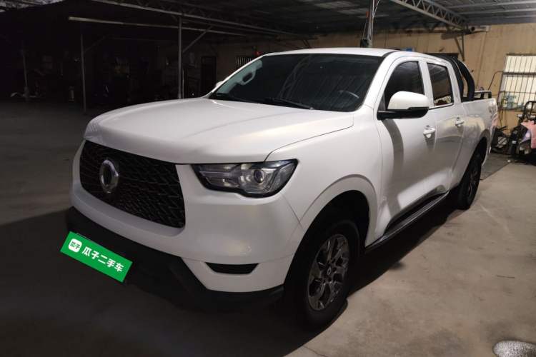 Used Great Wall Poer 2021 2.0T Commercial Version Automatic Diesel 4x4 Elite Long-Box GW4D20M
