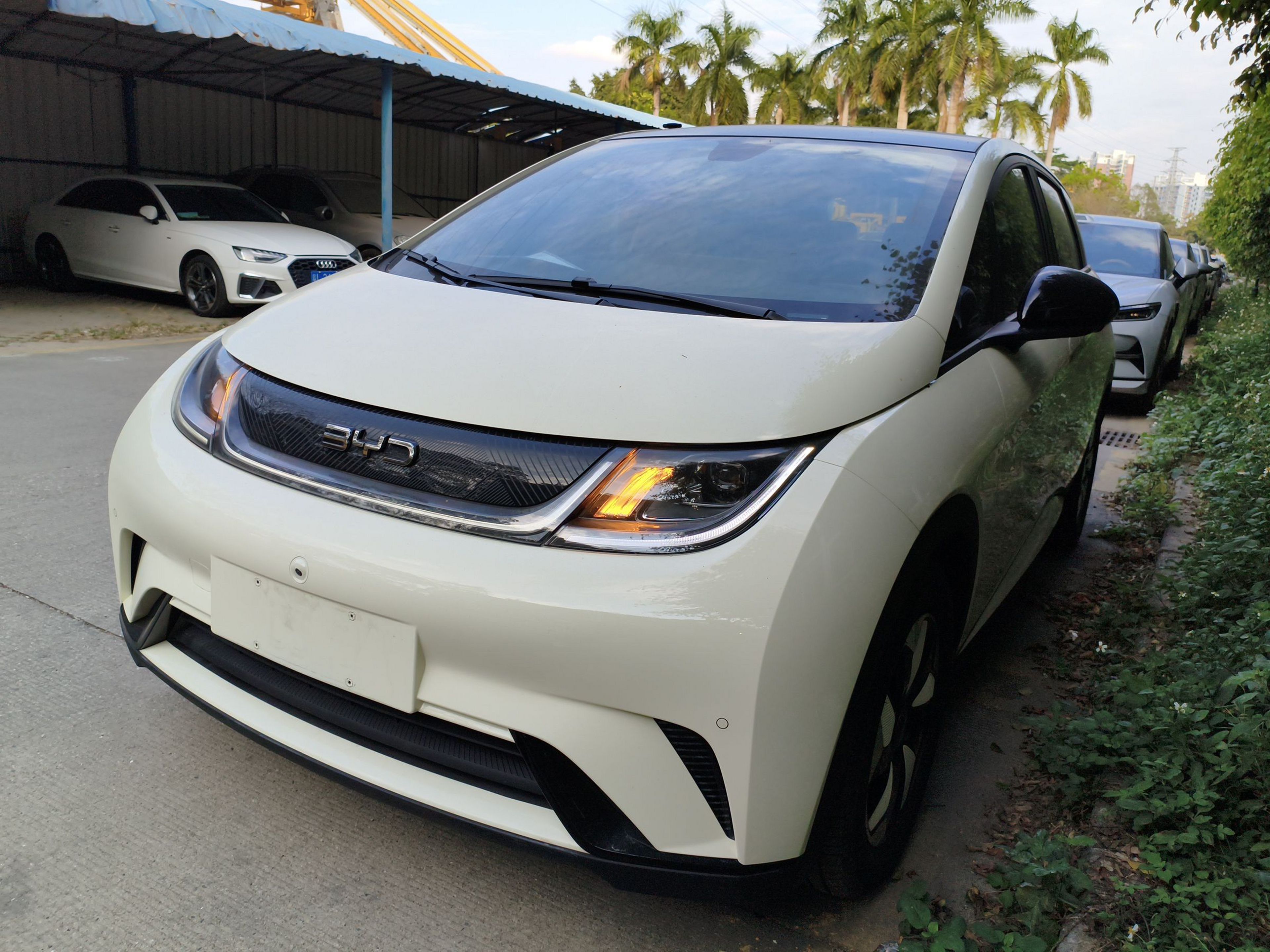 تحت مقدمة السيارة