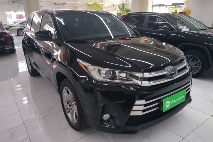 Used Toyota Highlander 2018 2.0T Two-Wheel Drive Luxury Edition 7 Seats China VI Standard