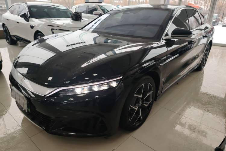 Used BYD Han 2024 EV Glory Edition 605KM Front-Wheel-Drive Premium Model
