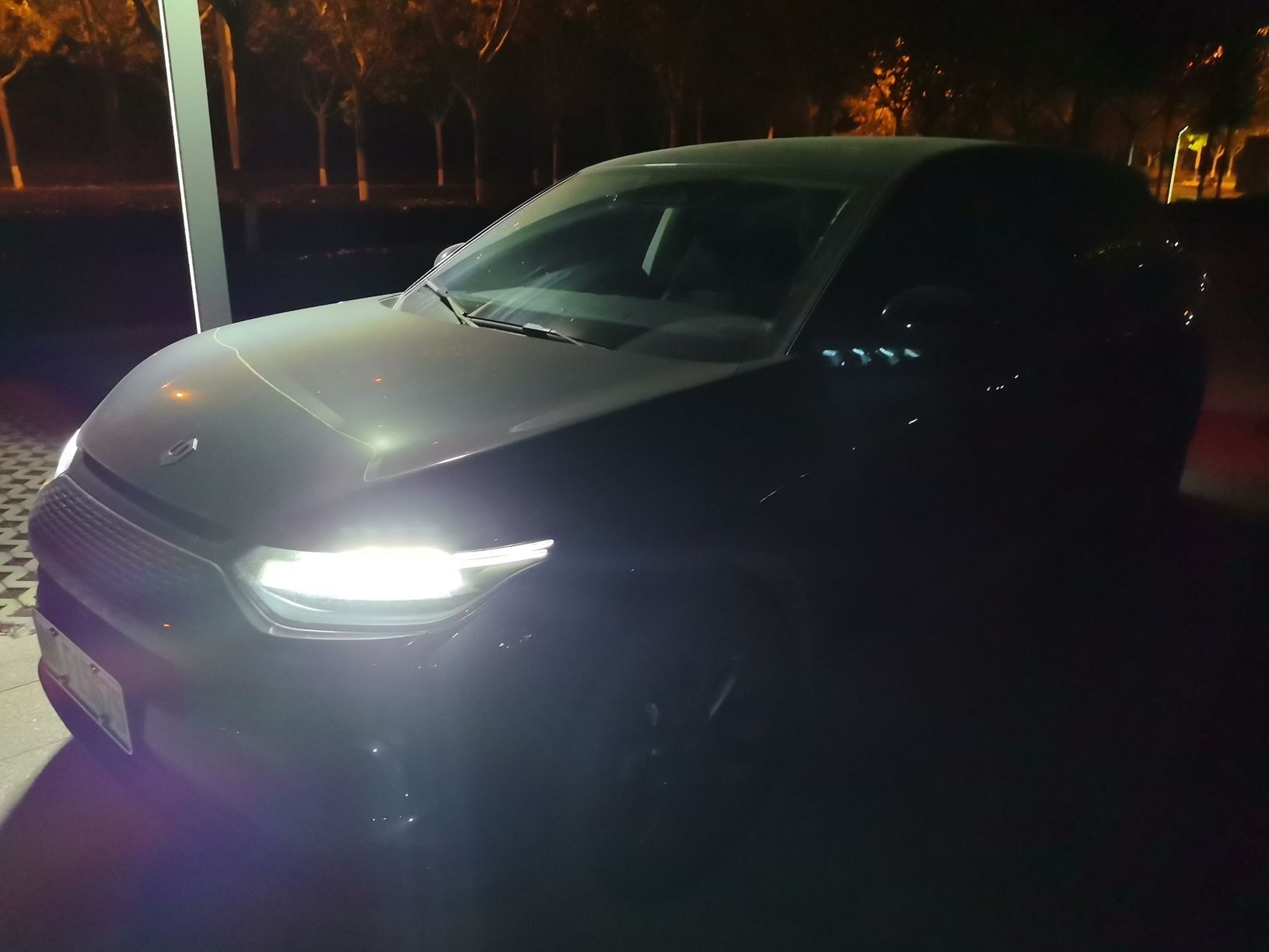 تحت مقدمة السيارة